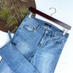 Ann Taylor Womens Jeans Demim Blue Bow Tie Ankle Skinny Crop 4 Photo 1