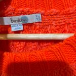 Boden Cable Knit Tunic Fisherman Sweater Orange Size 6 Photo 2
