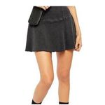 Free People Size 4  Women's Highlands Denim Skirt Black BNWT Photo 7