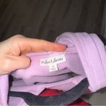 For Love & Lemons Josie Cropped hoodie sweatshirt victoria’s secret lavender Photo 2
