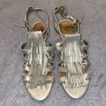 Sam Edelman Gold Fringe Sandal Size 7.5 Photo 1