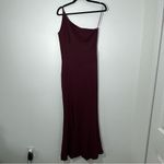 Dress the Population  Bridal Amy One Shoulder Maxi Dress Size M Photo 1