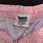 Royce Pink and white striped athletic shorts Photo 1