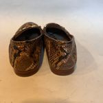 Sam Edelman Womens Loraine Horsebit Metallic Snake Print Loafers Size 6 Photo 4