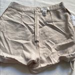 H&M Women's Tan Lace-Up Shorts Photo 7
