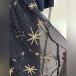 Modcloth Celestial Embroidered Tulle Mini Dress Size L Christmas Holiday Party Photo 2