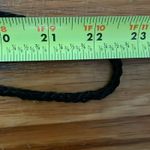 Beaded Black Satin Evening Bag Crossbody Party Purse Photo 3