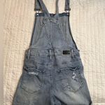 Black Label  short denim jean overalls Photo 1