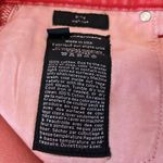 Alexander Wang  Bite Red Denim High Rise Shorts Photo 9