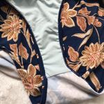 Cupshe Paisley V Neck Tummy Control One Piece Swimsuit Women's Medium Blue NEW Photo 6