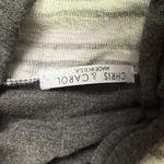 Chris & Carol  Charcoal and Ivory Hoodie L Photo 1