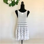 Free People Intimately Lace Voile Trapeze Slip Dress XS Photo 2
