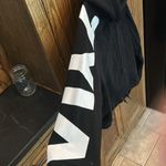 Zyia  Cropped Logo Drawstring Hoodie in Black Women’s size 2XL‎ Photo 4