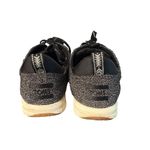 Toms  Womens‎ Lace Up Sneakers Cabrillo Size 7.5 Black Casual Minimalist 10012420 Photo 1