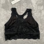 Kindred Bravely Bra Womens Medium Black Nursing Bralette Lace Racerback New Photo 1