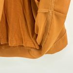 ZARA WOMAN Rust Color V-Neck Batwing Sleeve Oversized Top XL Sheer w/ Lining Photo 3