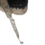 Venus Y2k Size Large Black & White Knit Hooded Long Open Front Cardigan Sweater Photo 9