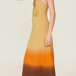 Sandro Aja Dress Orange Womens Size FR 38 US Photo 13