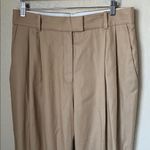 COS  tan pleated cuffed tapered trousers Photo 2