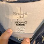 Sea Life womens performance long sleeve fishing beach shirt blue medium Photo 1