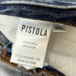 Pistola Blue Distressed Boyfriend Jeans Size 28 Style#P6626KEE-ATD Photo 10