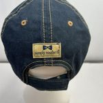 Simply Southern  Gold Glitter Embroidered Bow Logo Hat Cap Snapback Trucker Mesh Photo 7