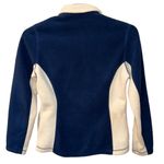 Avalanche Women's  Fleece Full Zip Jacket Cream/Blue Size‎ Medium Photo 2