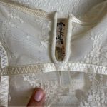 Free People Intimately FP Layer in Lace Bustier Underwire Bra Ivory Size S Photo 3