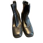 Naturalizer Women's Emmy Black Leather Ankle Boots With Side Zipper & 2-Inch Hee Photo 1