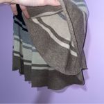 autumn cashmere Poncho Topper Sweater Women Size XS ColorBlock Contemporary Photo 1