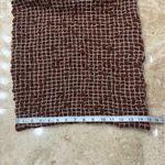 Free People Set the Bar Smocked MIDI Dress. Brown. Size XS Photo 6