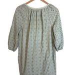 Faherty Valencia Embroidered Eyelet Organic Cotton Minidress Photo 5