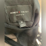 Romeo + Juliet Couture  Beaded Little Black Dress Size M Photo 10