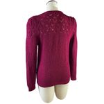 New Vintage Buffums pink knit cardigan sweater WOMEN’S LARGE fits small Photo 5