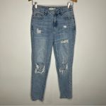 PacSun  destroyed distressed mom jeans women’s size 26 trendy high rise casual Photo 1