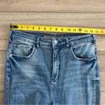 Anthropologie Pilcro The Icon Flare Distressed High Rise Medium Wash Jeans 29 Photo 10