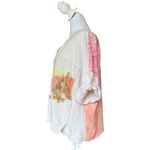 Pilcro  Anthropologie Desert Intarsia Sweater Tee Womens Size Medium Cotton Photo 5