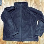 Columbia Benton Springs Women’s Black Fleece Full Zip Coat Size 2X Photo 2