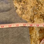 Mason & Belle  Women's Peplum Top Blouse Gray Lace Size L Large Photo 4