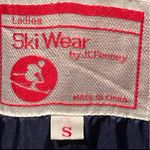 SKI WEAR by JCPenney Vintage Bib Overall Pants Navy Blue Photo 1