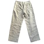 Eileen Fisher  Linen‎ Pants Sz Petite Small Beige Old Money Quiet Luxury Office Photo 5