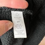 Aerie Offline by Cowl neck black sweater women’s size medium Photo 4