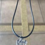 Dragon Fly pendant PU leather necklace , Gothic Grunge jewelry Minimalist Multiple Photo 0