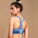 🆕FP Movement by Free People NWOT On the Radar Bra in Tie Dye Blue (FPM Photo 2
