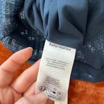 Reformation  Elise Knit Blue Sequin Dress Size Medium NWT Photo 14