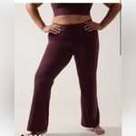 Athleta  Maroon Boot Cut Yoga Pants Photo 5