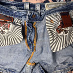 Rock Revival  Pearlie Mid-Rise Stretch Short Size 30 inseam 4 Photo 8