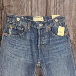 Free People #15 NWT Slim Shade Selvedge Jeans in Deep Indigo Photo 8