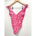 AQUA Printed One piece Swimsuit Beach Shells in Pink Size Small NEW Photo 3