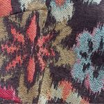 3 Sisters Womens Open Front Floral Abstract Dressy 3/4 Sleeve Jacket Size Medium Tan Photo 2